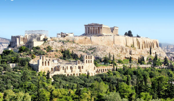 بنای تاریخی آکروپولیس یونان