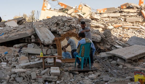ویرانه‌های جنگ غزه سوژه عکاس ونتی‌فیر