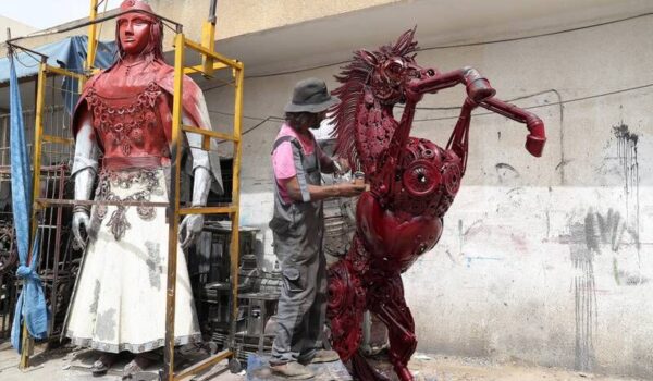 محمد الشریتی (Mohamed Al Sharaiti) هنرمند ۵۳ ساله تونسی