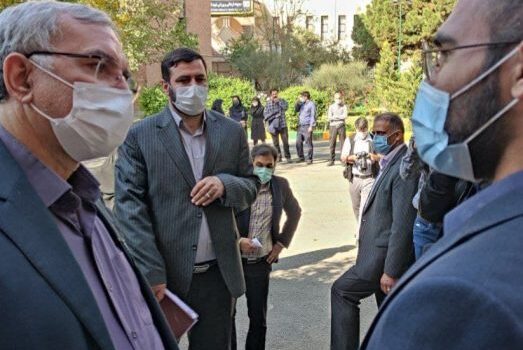 دکتر بهرام عین اللهی وزیر بهداشت
