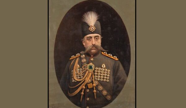 تابلوی مظفرالدین شاه در ‌ کاخ گلستان