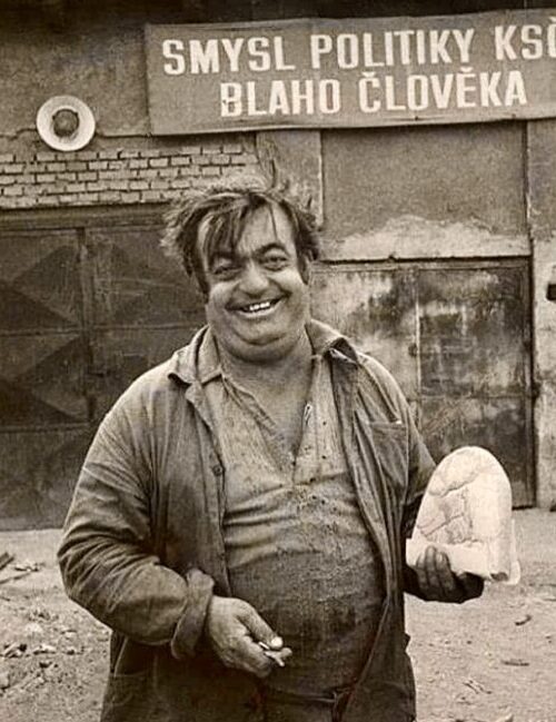 مرد اهل چکسلواکی در دوران کمونیستی